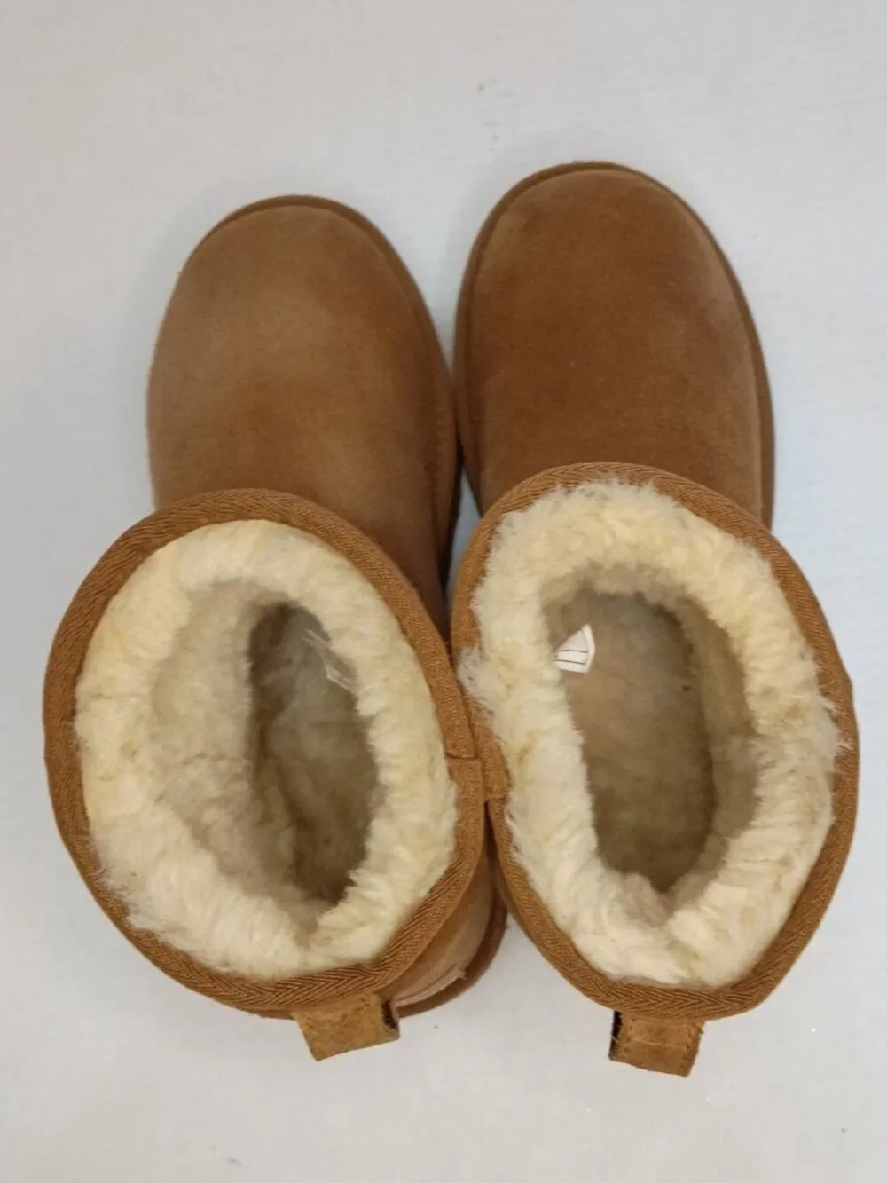 UGG Classic Mini II Chestnut Suede Boots Women’s Size 10